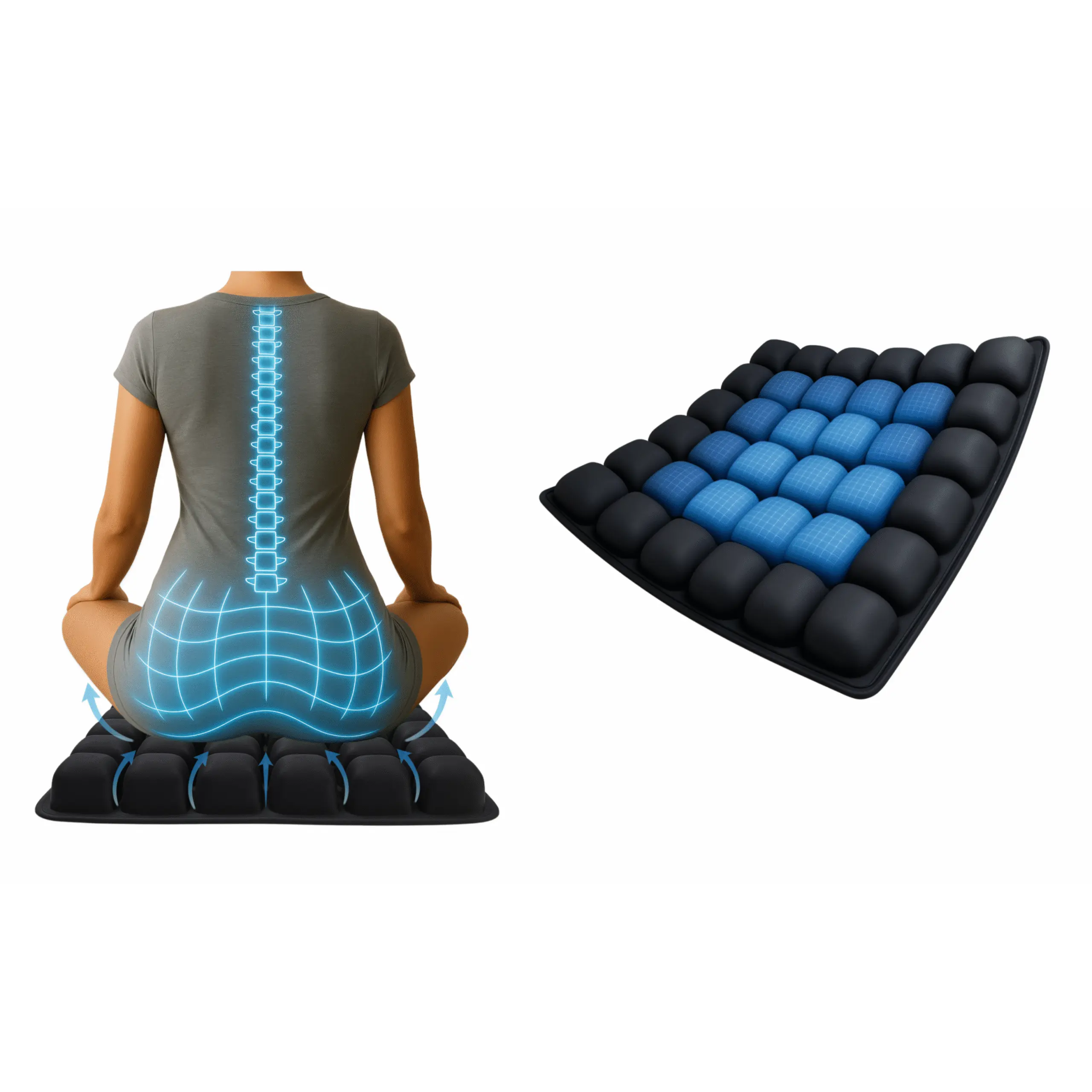 Zavren inflatable seat cushion