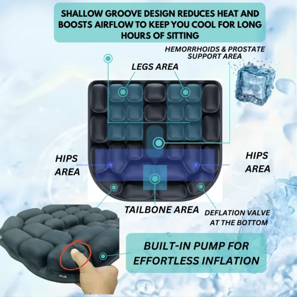 Zavren Inflatable seat cushion