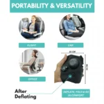 Zavren Inflatable Lumbar support pillow