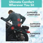Zavren inflatable motorbike seat cushion