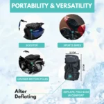 Zavren inflatable motorbike seat cushion