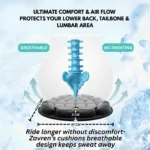 Zavren inflatable motorbike seat cushion